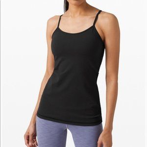 Lululemon | Black Power Y Luon Tank Top